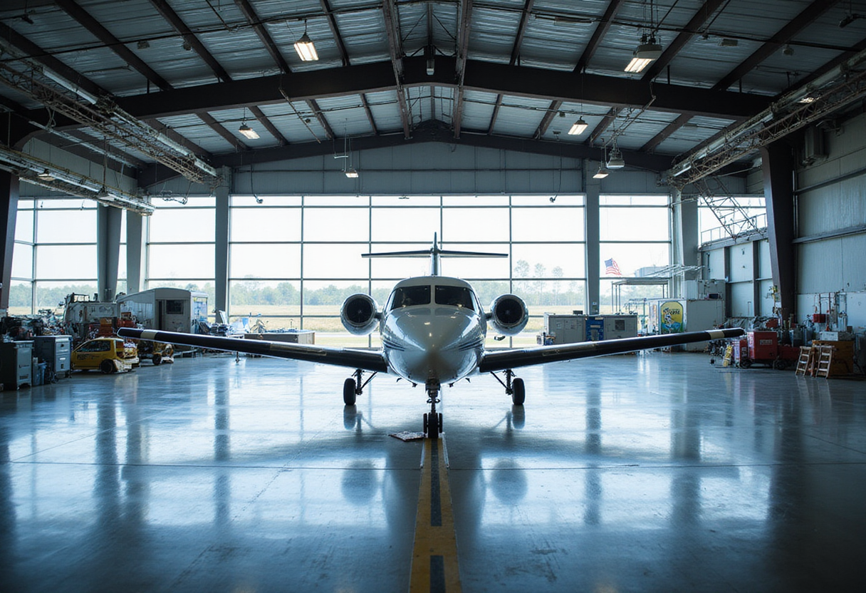 Alabama Airport Stands Up Business Aircraft Maintenance Operation - Aviation International News