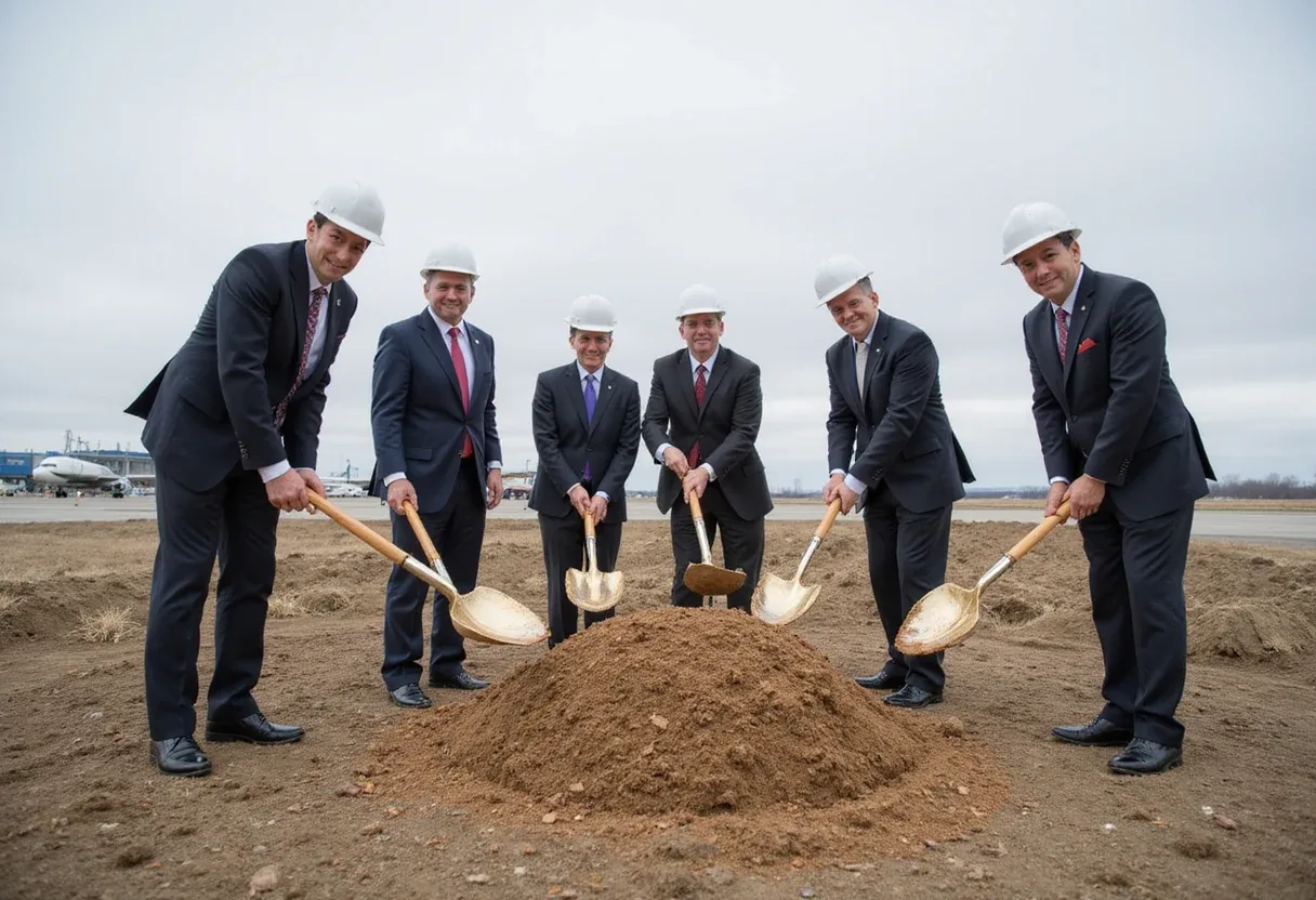 $120M Traverse City airport expansion breaks ground as leaders look to the future - MLive.com